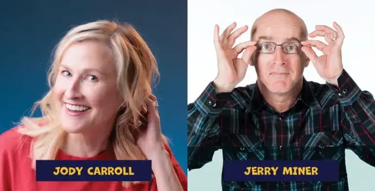 Comedy Nights at The Mill – Jody Carroll and Jerry Miner Comedy Nights at The Mill – Jody Carroll and Jerry Miner